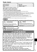 Preview for 75 page of Panasonic CZ-CGLSC1 Installation Instructions Manual