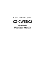Preview for 2 page of Panasonic CZ-CWEBC2 Operation Manual