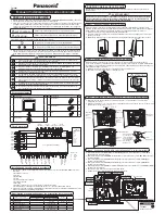 Preview for 8 page of Panasonic CZ-NS4P Installation Manual