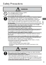 Preview for 3 page of Panasonic CZ-RCC5 Operating Instructions Manual