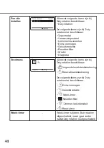 Preview for 48 page of Panasonic CZ-RCC5 Operating Instructions Manual