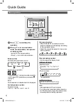 Предварительный просмотр 6 страницы Panasonic CZ-RD517C Operating Instructions Manual