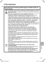 Предварительный просмотр 57 страницы Panasonic CZ-RD517C Operating Instructions Manual