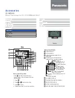 Panasonic CZ-RD52CU Quick Start Manual preview