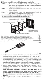 Preview for 2 page of Panasonic CZ-RELC2 Installation Manual