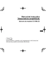 Предварительный просмотр 25 страницы Panasonic CZ-RELC2 Operating Instructions Manual