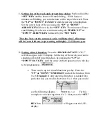 Предварительный просмотр 2 страницы Panasonic CZ-RTC2 Programming Steps