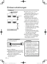 Preview for 42 page of Panasonic CZ-RTC3 Installation Instructions Manual