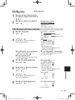 Preview for 83 page of Panasonic CZ-RTC3 Installation Instructions Manual