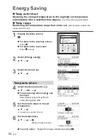 Предварительный просмотр 24 страницы Panasonic CZ-RTC3 Operating Instructions Manual