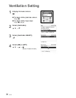 Предварительный просмотр 38 страницы Panasonic CZ-RTC3 Operating Instructions Manual