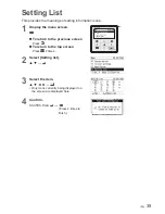 Предварительный просмотр 39 страницы Panasonic CZ-RTC3 Operating Instructions Manual