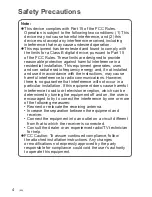 Preview for 4 page of Panasonic CZ-RTC4 Operating Instructions Manual