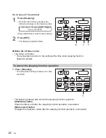 Preview for 20 page of Panasonic CZ-RTC4 Operating Instructions Manual