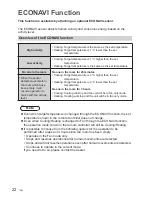 Preview for 22 page of Panasonic CZ-RTC4 Operating Instructions Manual