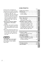 Preview for 2 page of Panasonic CZ-RTC4A Operating Instructions Manual