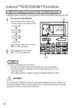 Preview for 22 page of Panasonic CZ-RTC4A Operating Instructions Manual