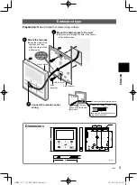 Предварительный просмотр 9 страницы Panasonic CZ-RTC5 Installation Instructions Manual