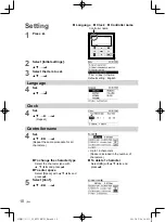 Предварительный просмотр 10 страницы Panasonic CZ-RTC5 Installation Instructions Manual