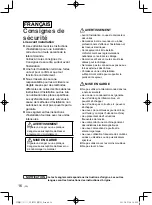 Предварительный просмотр 16 страницы Panasonic CZ-RTC5 Installation Instructions Manual