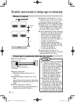 Предварительный просмотр 78 страницы Panasonic CZ-RTC5 Installation Instructions Manual