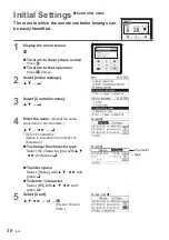 Предварительный просмотр 36 страницы Panasonic CZ-RTC5 Operating Instructions Manual