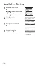 Preview for 40 page of Panasonic CZ-RTC5 Operating Instructions Manual