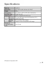 Preview for 45 page of Panasonic CZ-RTC5 Operating Instructions Manual