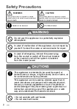 Preview for 2 page of Panasonic CZ-RTC5A Operating Instructions Manual