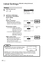 Preview for 48 page of Panasonic CZ-RTC5A Operating Instructions Manual