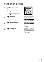 Preview for 49 page of Panasonic CZ-RTC5A Operating Instructions Manual