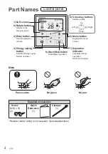 Preview for 2 page of Panasonic CZ-RTC5B Installation Instructions Manual