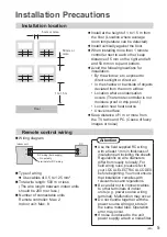 Preview for 5 page of Panasonic CZ-RTC5B Installation Instructions Manual