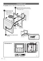 Preview for 8 page of Panasonic CZ-RTC5B Installation Instructions Manual