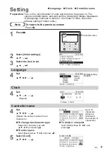 Preview for 9 page of Panasonic CZ-RTC5B Installation Instructions Manual