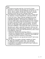 Preview for 3 page of Panasonic CZ-RTC5B Operating Instructions Manual