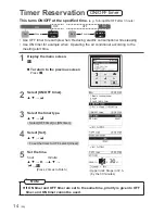 Preview for 14 page of Panasonic CZ-RTC5B Operating Instructions Manual