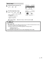 Preview for 31 page of Panasonic CZ-RTC5B Operating Instructions Manual