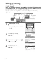 Preview for 32 page of Panasonic CZ-RTC5B Operating Instructions Manual