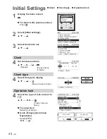 Preview for 40 page of Panasonic CZ-RTC5B Operating Instructions Manual