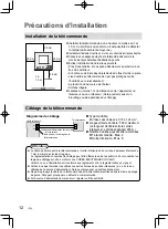 Preview for 12 page of Panasonic CZ-RTC6 Installation Instructions Manual