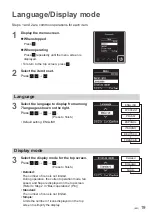 Предварительный просмотр 19 страницы Panasonic CZ-RTC6 Operating Instructions Manual