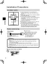 Preview for 6 page of Panasonic CZ-RTC6BLW Installation Instructions Manual