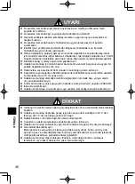 Preview for 46 page of Panasonic CZ-RTC6BLW Installation Instructions Manual