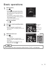 Preview for 9 page of Panasonic CZ-RTC6BLW Operating Instructions Manual