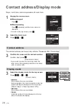 Preview for 24 page of Panasonic CZ-RTC6BLW Operating Instructions Manual