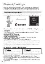 Preview for 28 page of Panasonic CZ-RTC6BLW Operating Instructions Manual