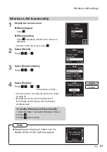 Preview for 61 page of Panasonic CZ-RTC6BLW Operating Instructions Manual