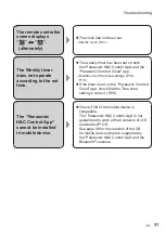 Preview for 91 page of Panasonic CZ-RTC6BLW Operating Instructions Manual