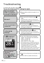 Preview for 58 page of Panasonic CZ-RTC6WBL Operating Instructions Manual